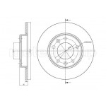 METELLI Bremsscheibe