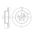 METELLI Bremsscheibe