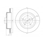 METELLI Bremsscheibe