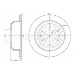 METELLI Bremsscheibe