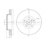 METELLI Bremsscheibe