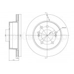 METELLI Bremsscheibe