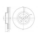 METELLI Bremsscheibe