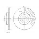 METELLI Bremsscheibe