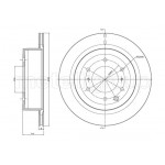 METELLI Bremsscheibe