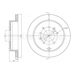 METELLI Bremsscheibe