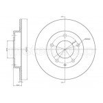 METELLI Bremsscheibe