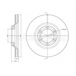 METELLI Bremsscheibe