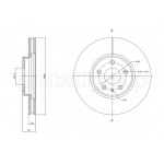 METELLI Bremsscheibe