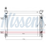 NISSENS Kühler, Motorkühlung