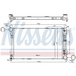 NISSENS Kühler, Motorkühlung