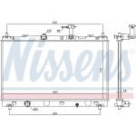 NISSENS Kühler, Motorkühlung