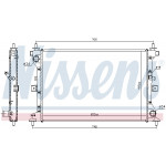 NISSENS Kühler, Motorkühlung