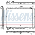 NISSENS Kühler, Motorkühlung