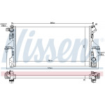 NISSENS Kühler, Motorkühlung