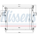 NISSENS Kühler, Motorkühlung