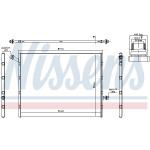 NISSENS Kühler, Motorkühlung