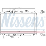 NISSENS Kühler, Motorkühlung