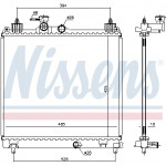 NISSENS Kühler, Motorkühlung