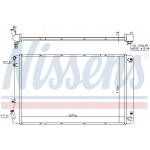 NISSENS Kühler, Antriebsbatterie