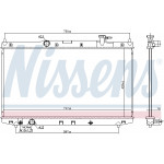 NISSENS Kühler, Motorkühlung