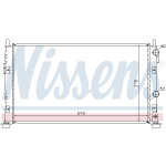NISSENS Kühler, Motorkühlung