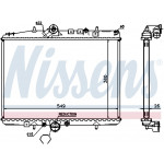 NISSENS Kühler, Motorkühlung