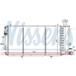 NISSENS Kühler, Motorkühlung
