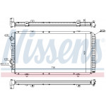 NISSENS Kühler, Motorkühlung