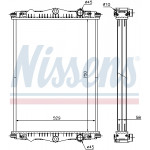 NISSENS Kühler, Motorkühlung