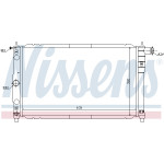 NISSENS Kühler, Motorkühlung