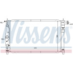 NISSENS Kühler, Motorkühlung