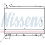 NISSENS Kühler, Motorkühlung
