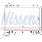 NISSENS Kühler, Motorkühlung