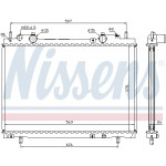 NISSENS Kühler, Motorkühlung