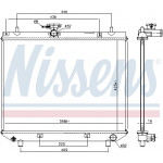 NISSENS Kühler, Motorkühlung