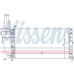 NISSENS Kühler, Motorkühlung