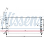 NISSENS Kühler, Motorkühlung