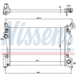 NISSENS Kühler, Motorkühlung