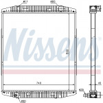 NISSENS Kühler, Motorkühlung