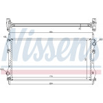NISSENS Kühler, Motorkühlung