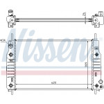 NISSENS Kühler, Motorkühlung