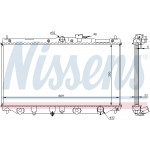 NISSENS Kühler, Motorkühlung