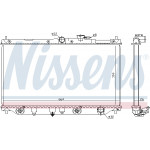 NISSENS Kühler, Motorkühlung