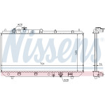 NISSENS Kühler, Motorkühlung