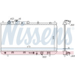NISSENS Kühler, Motorkühlung