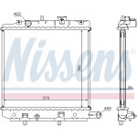 NISSENS Kühler, Motorkühlung