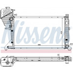 NISSENS Kühler, Motorkühlung