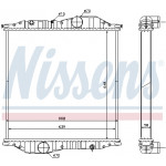 NISSENS Kühler, Motorkühlung