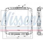 NISSENS Kühler, Motorkühlung